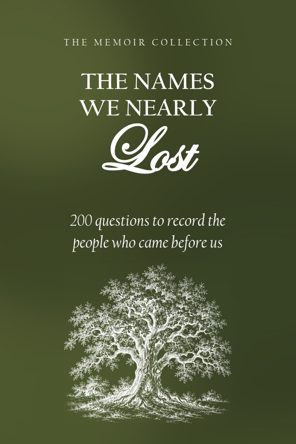 The Names We Nearly Lost hardcover gift edition, front cover