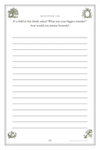 The Names We Nearly Lost hardcover gift edition, inside page 203