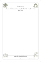 The Names We Nearly Lost hardcover gift edition, inside page 95