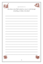The Recipes Nobody Wrote Down hardcover gift edition, inside page 58
