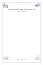The Roads I Remember hardcover gift edition, inside page 95