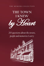 The Town I Knew By Heart hardcover gift edition, front cover