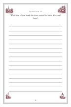 The Town I Knew By Heart hardcover gift edition, inside page 58