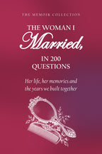 The Woman I Married, In 200 Questions hardcover gift edition, front cover