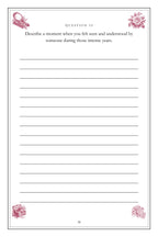 The Woman I Married, In 200 Questions hardcover gift edition, inside page 58