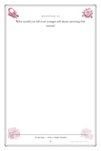 The Woman I Married, In 200 Questions hardcover gift edition, inside page 95