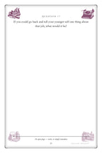 The Work of a Lifetime hardcover gift edition, inside page 23