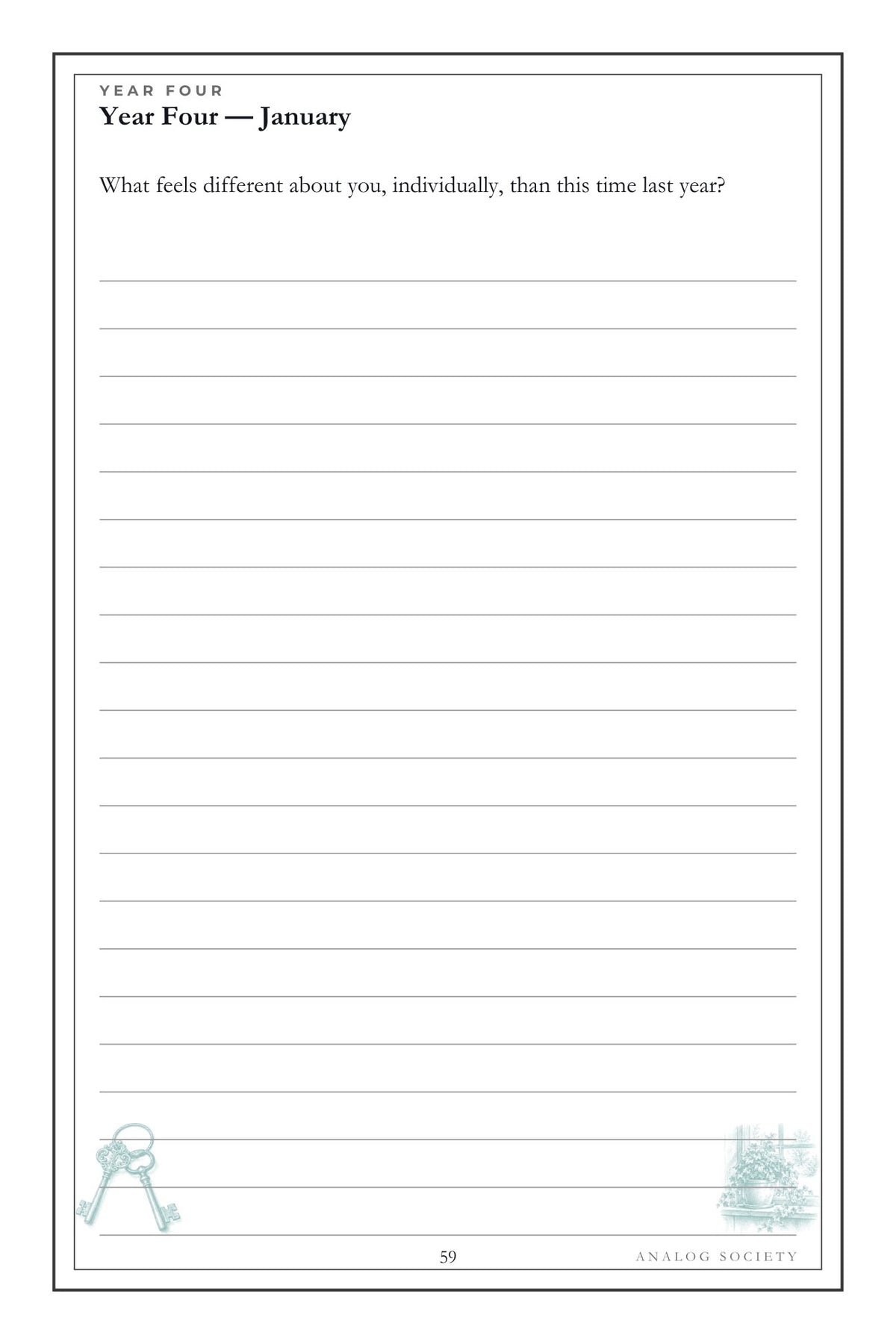 The Years We Kept hardcover gift edition, inside page 59