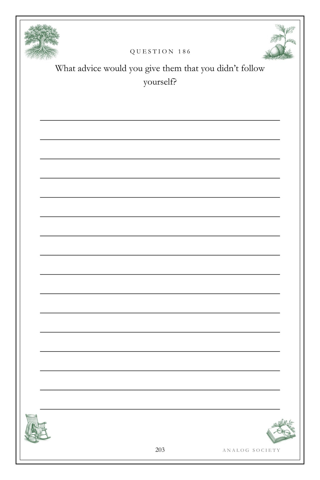 What I Want My Grandchildren to Know hardcover gift edition, inside page 203