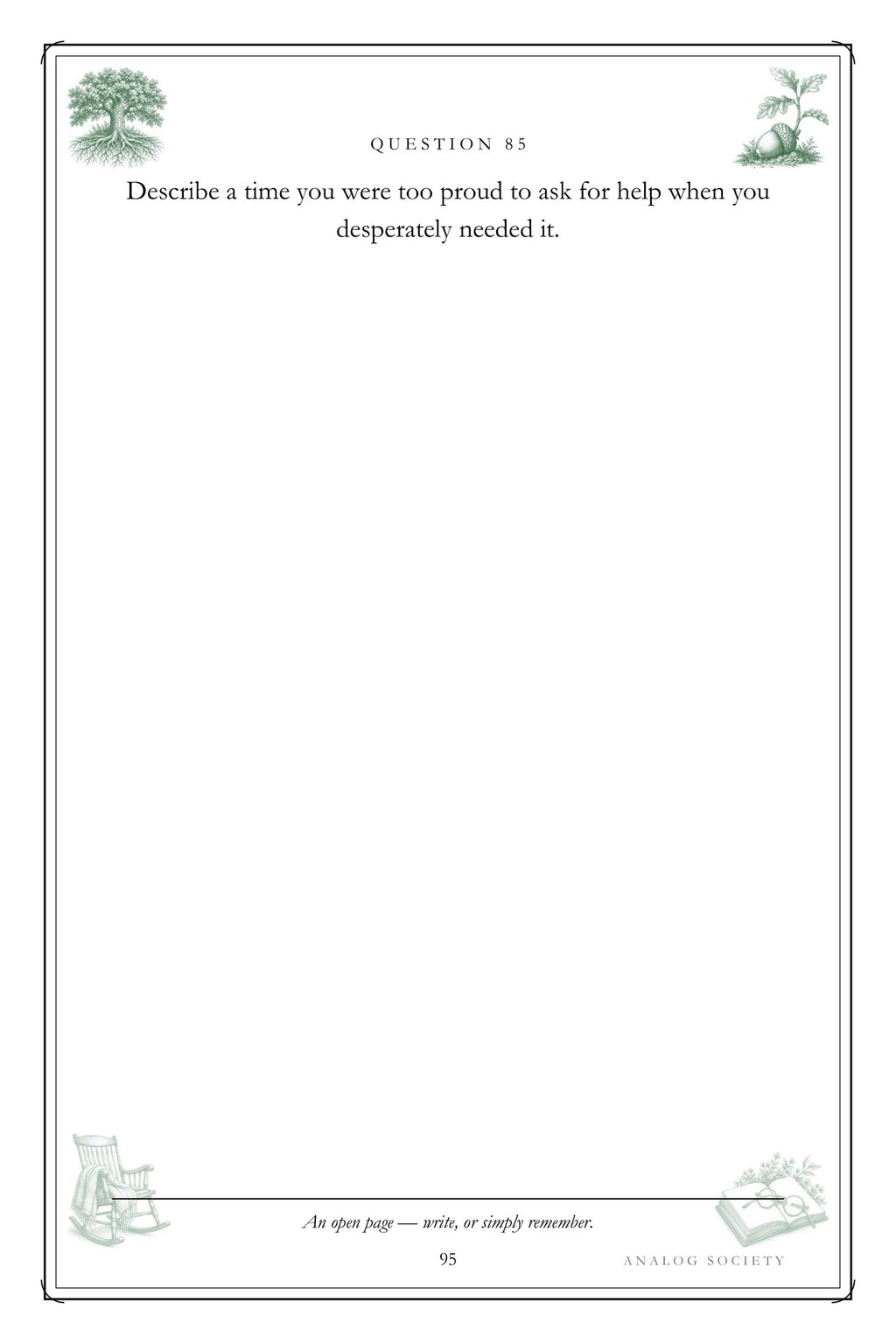 What I Want My Grandchildren to Know hardcover gift edition, inside page 95